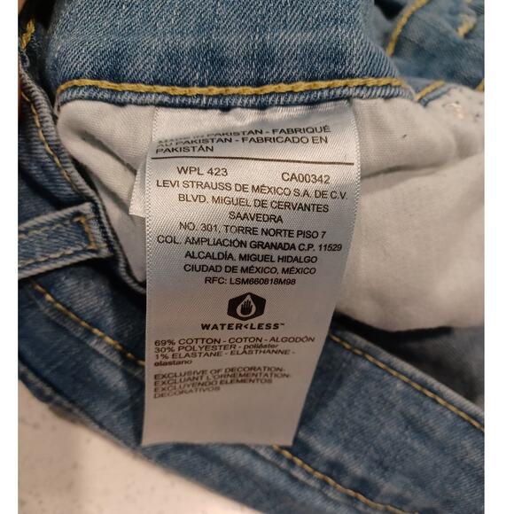 LEVI Strauss Signature Womens Jeans Pants Mid Rise Boyfriend Size 18 W 34 - Picture 4 of 8